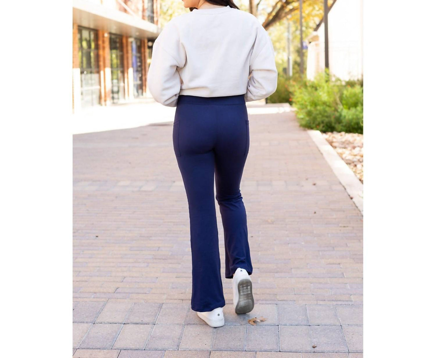 Julia Rose - Mila Bootcut Leggings with Pockets