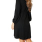 Double Take - Enchanting Elegance Long Sleeve Dress