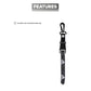 Adidas - Unisex Interval Wrist Lanyard