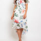 Collective Rack - Floral Ruffle Midi Dress