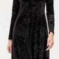Johnny Was - Embossed Stretch Velvet Dress