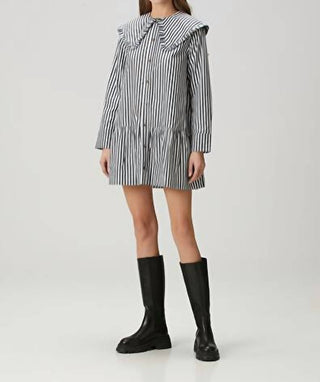 Ganni - Vestido Mini Camisa