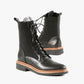 All Black - Women's Sock Camper Boots