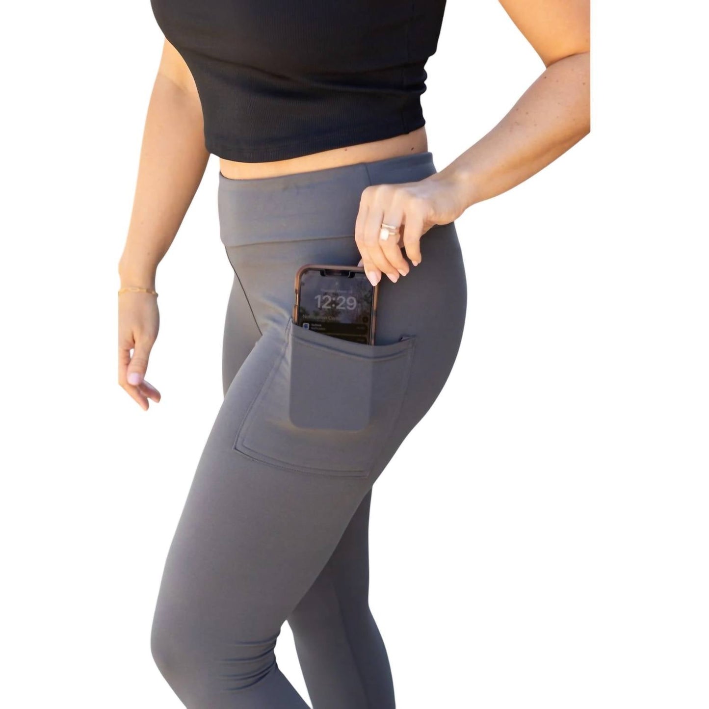 Julia Rose - Capri Leggings With Pockets
