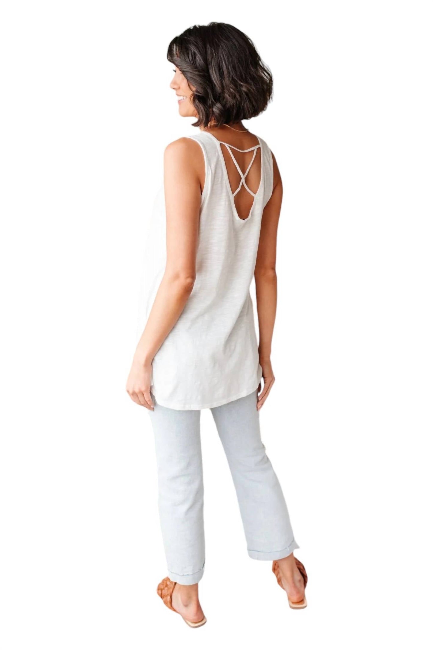 White Birch - Heather Weather Tank Shirt