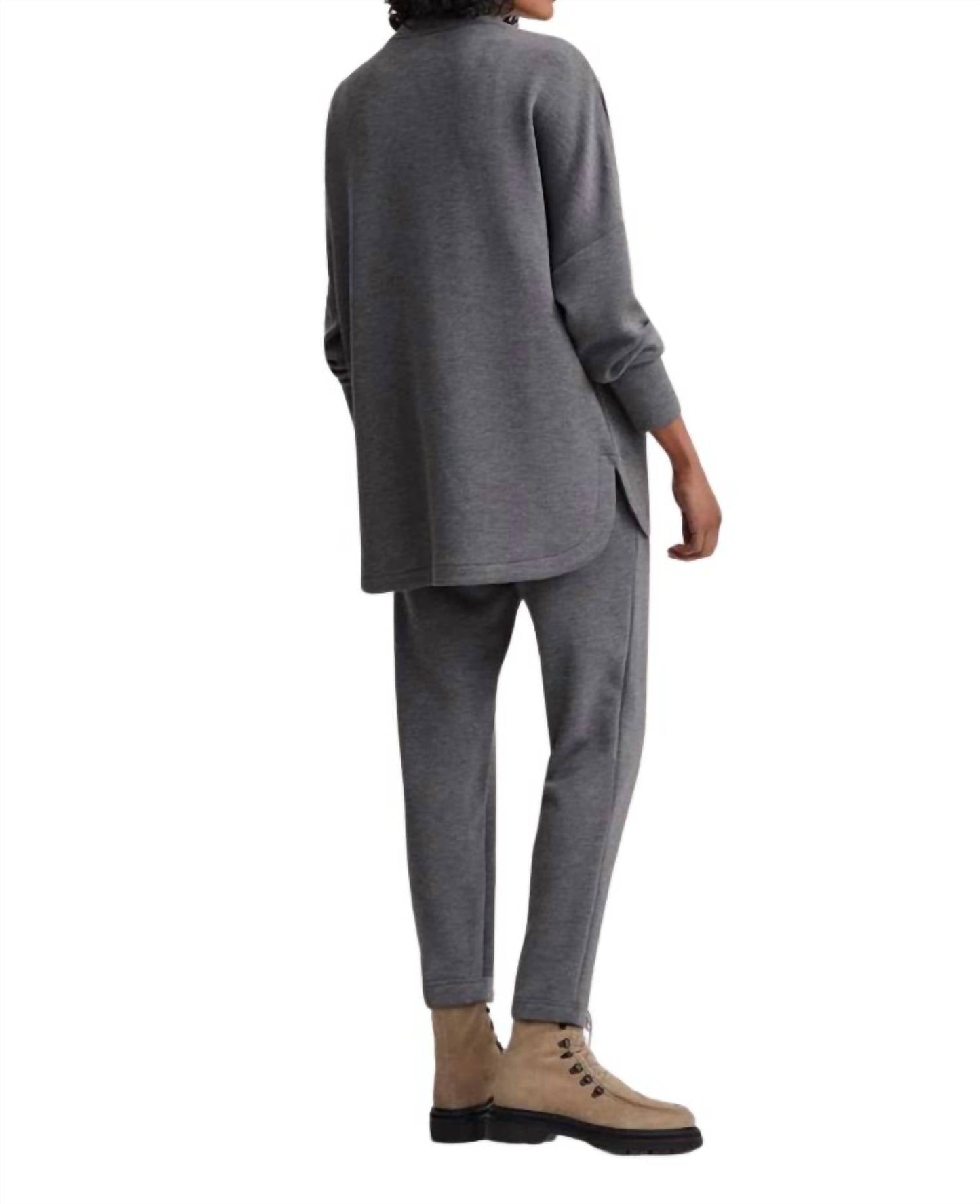 Varley - Longline Mock Neck Sweatshirt