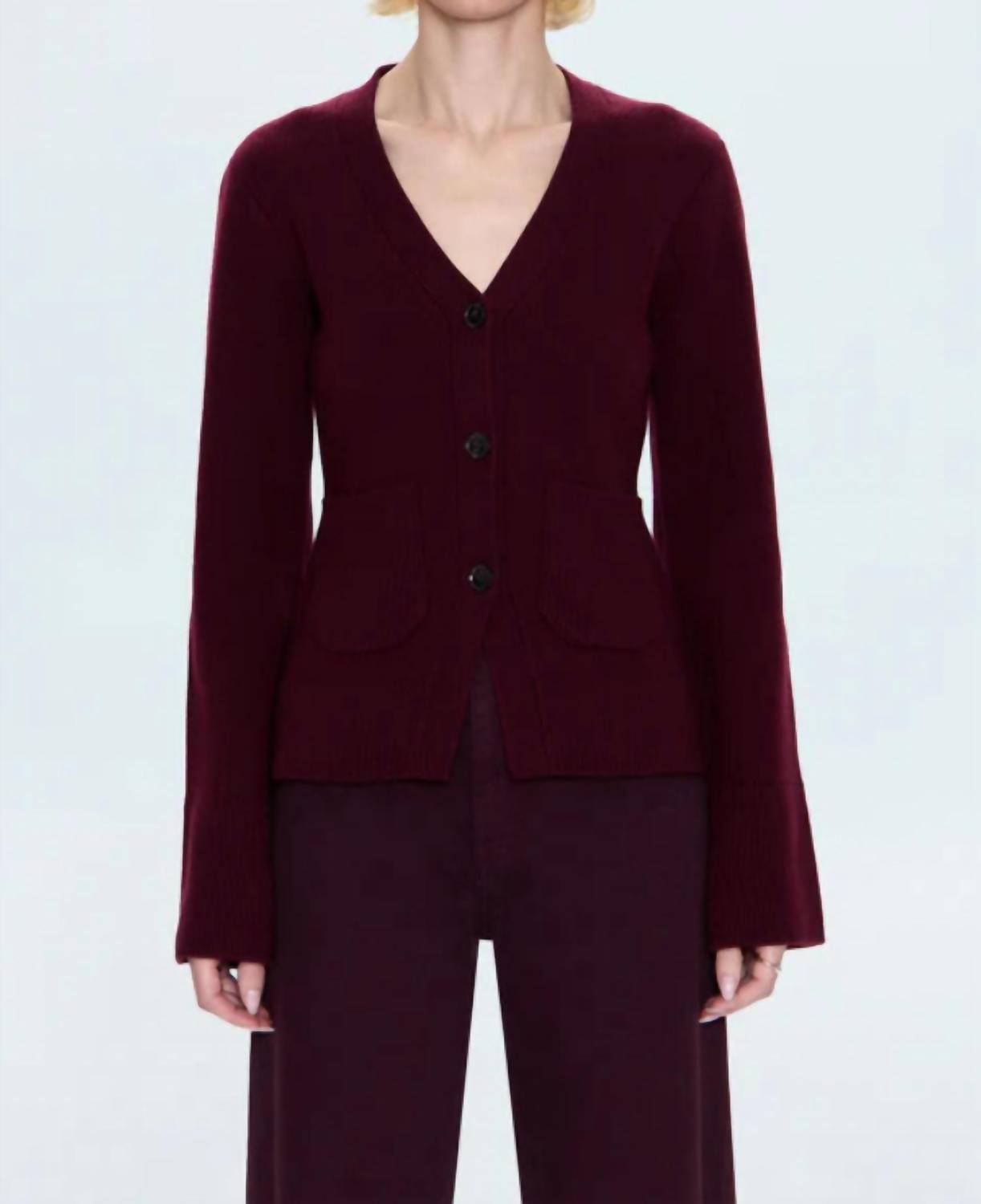 Pistola - Aeron V Neck Cardigan