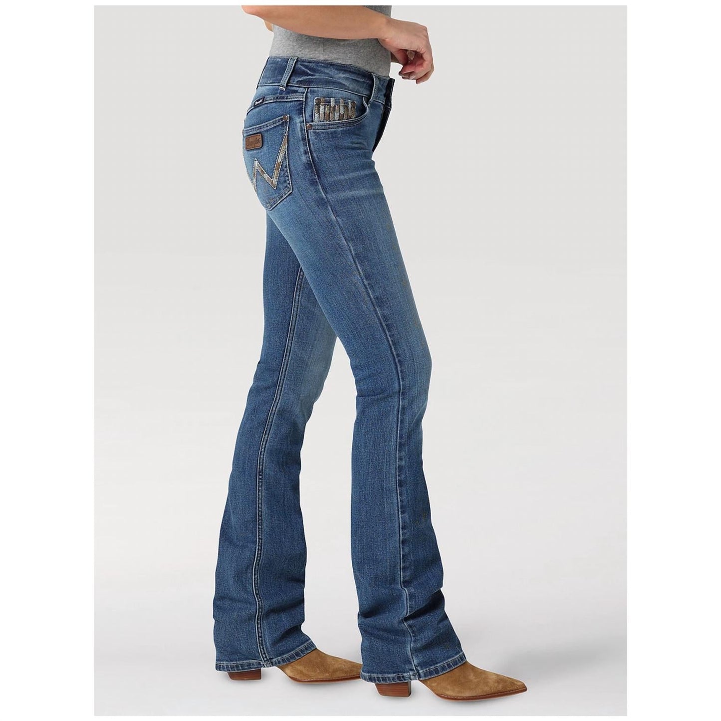 Wrangler - Women's Retro Mae Bootcut Mid Rise Jean