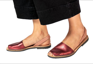 Numa By Spanians - Sandálias Avarca Rasas Femininas Estreitas