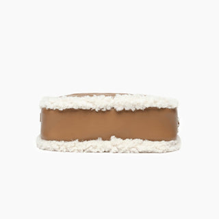 Like Dreams - Bolsa transversal feminina Pumpkin Patch Vegan Sherpa