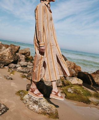 Naot - Sandália de Crepe Feminina - MÉDIA/LARGA