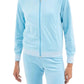 Juicy Couture - Women's Doo Wop Snap Collar Velour Track Jacket