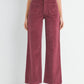 Jbd. - Corduroy Mini Patch Pocket Wide Leg Pants