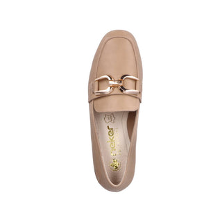 Rieker - Mocassim de Salto Feminino Violeta 52