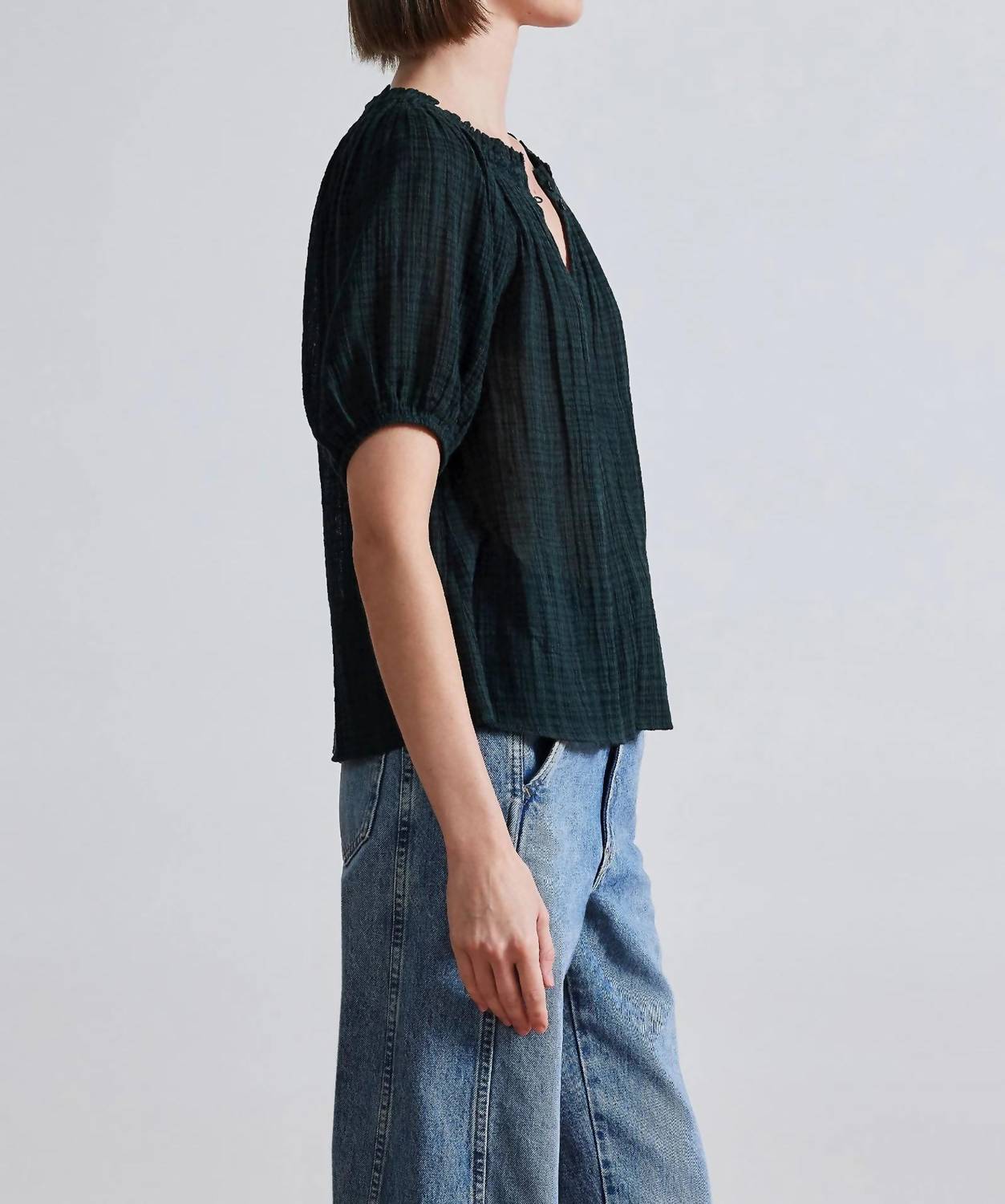 Apiece Apart - Nori Esparta Short Sleeve Top