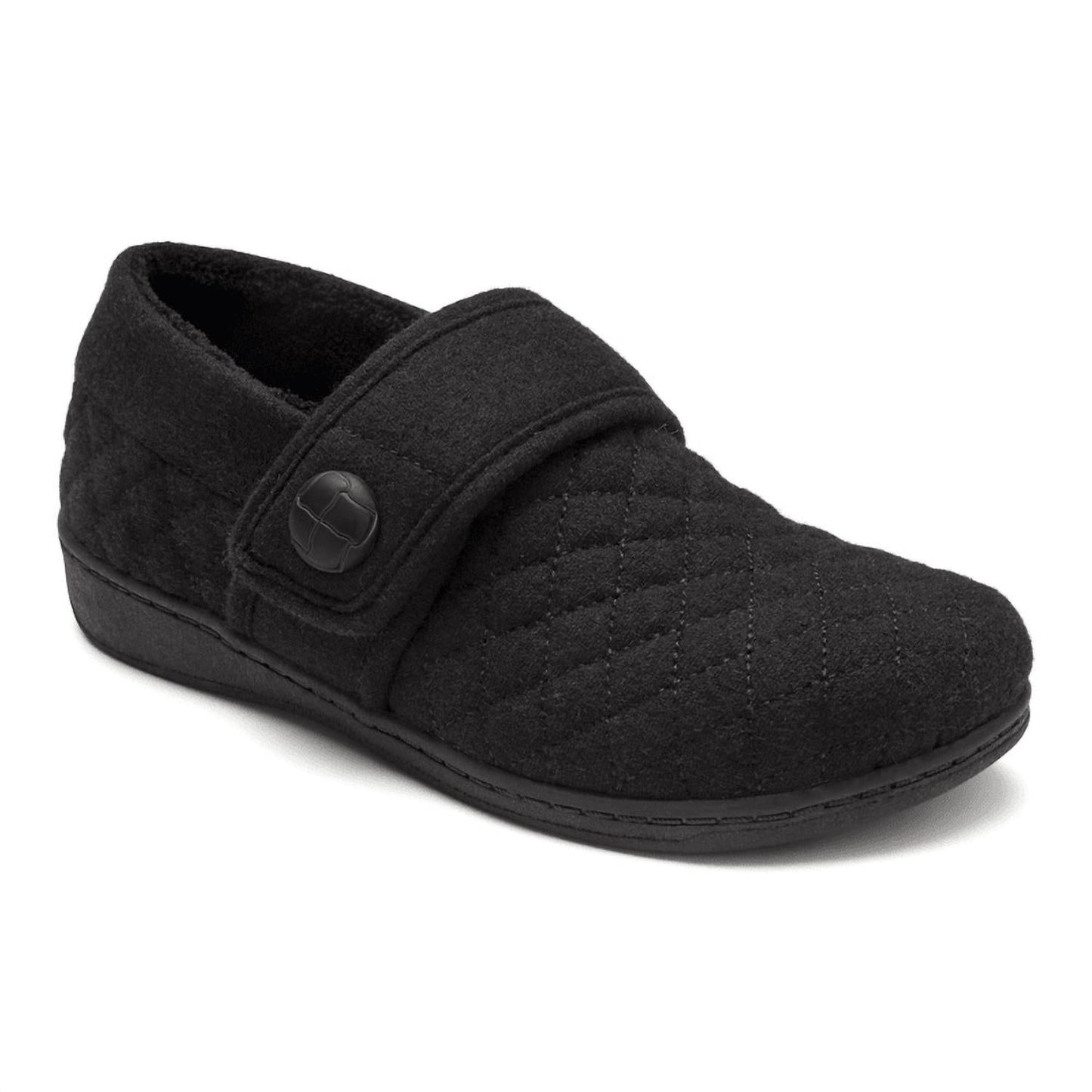 Vionic - WOMEN'S JACKIE FLANNEL SLIPPER - MEDIUM WIDTH