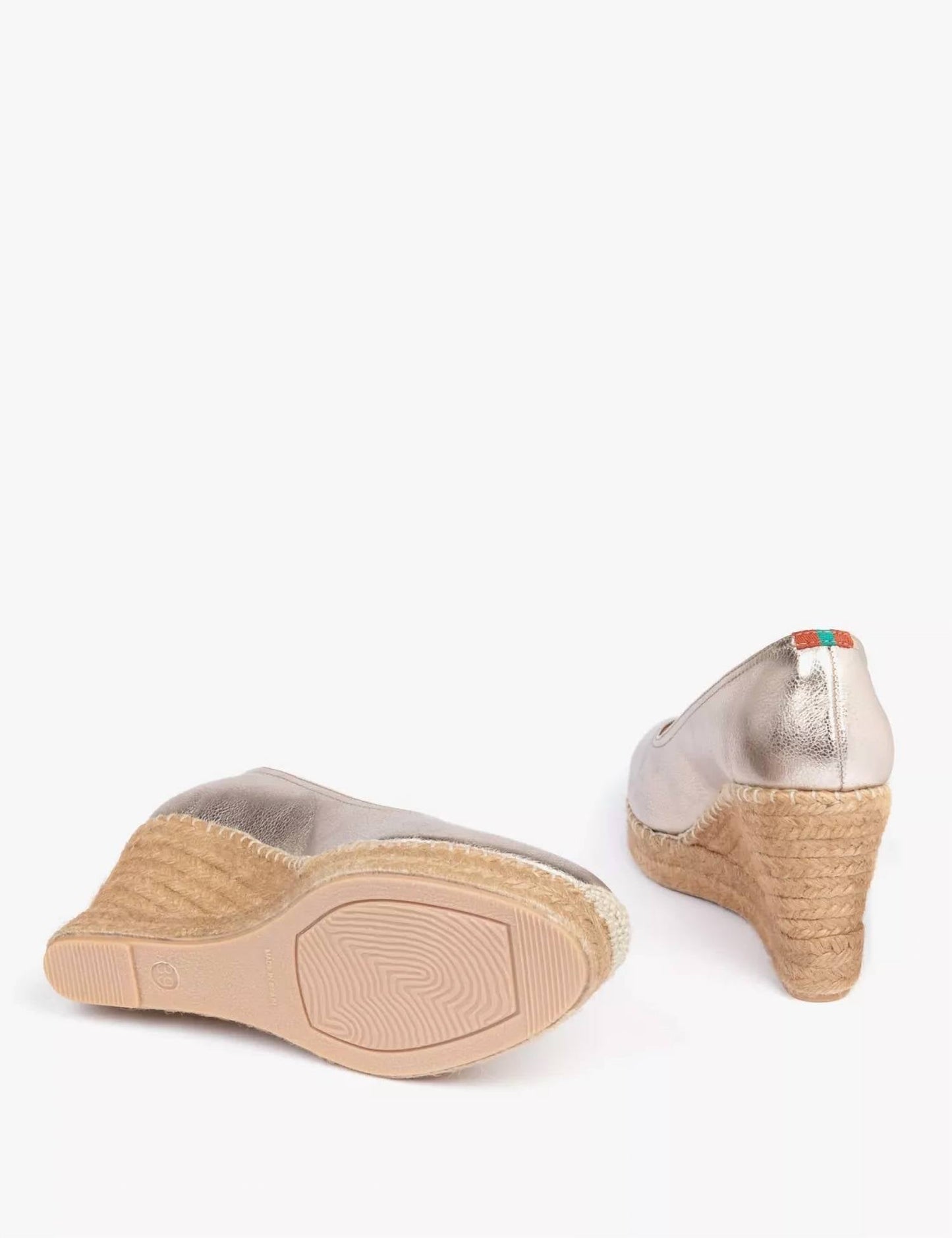 Penelope Chilvers - Women's Scoop Leather Espadrille