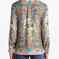 Etro - Charm Medallion Silk Twill Paisley Blouse