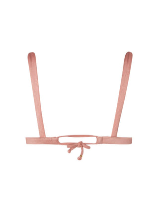 Soah - Top de biquíni feminino triângulo amoroso