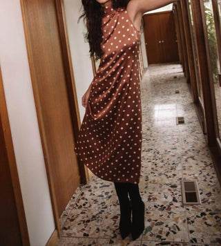 French Connection - Women's Ennis Polka Dot Midi Dress