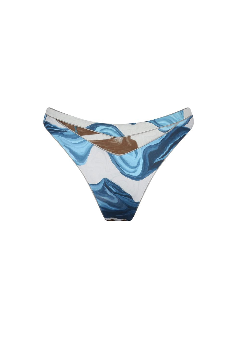Nelblu - Women's Amanecer High Cut Cheeky Bikini Bottom