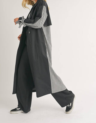 Klesis - CHECKERED OVERSIZED JACKET