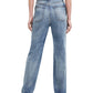 7 For All Mankind - Easy Straight Distressed Denim Jean