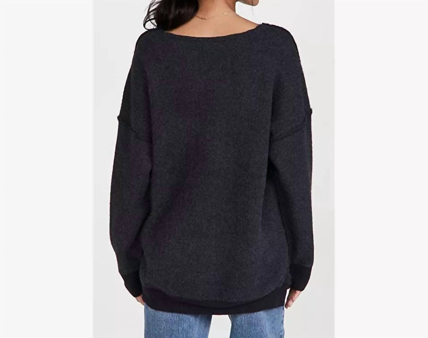 Free People - WEATHER VNECK SWEATER