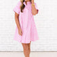 Caryn Lawn - Margot Striped Mini Dress