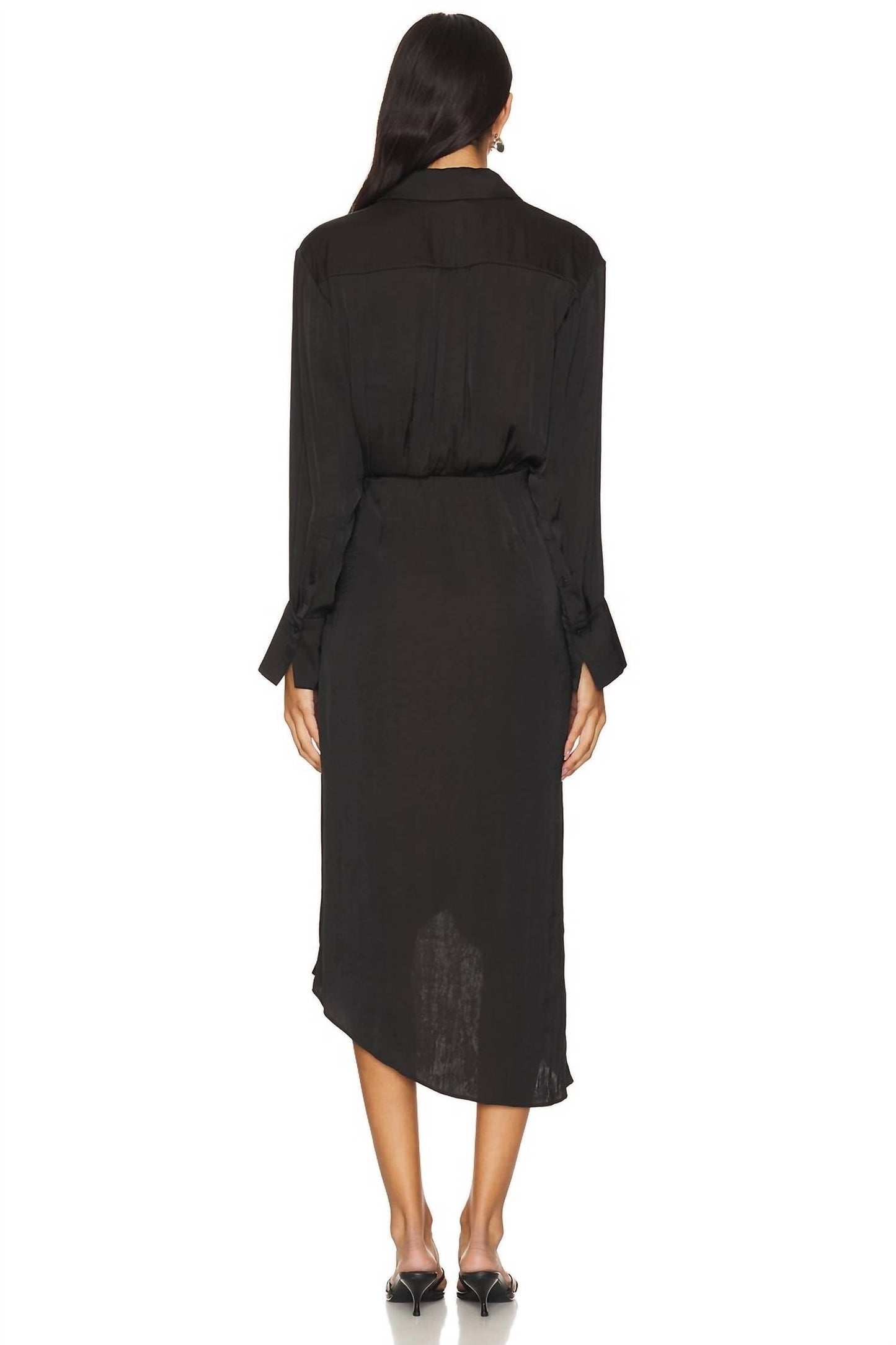 Steve Madden - Martina Asymmetrical Hem Shirt Dress