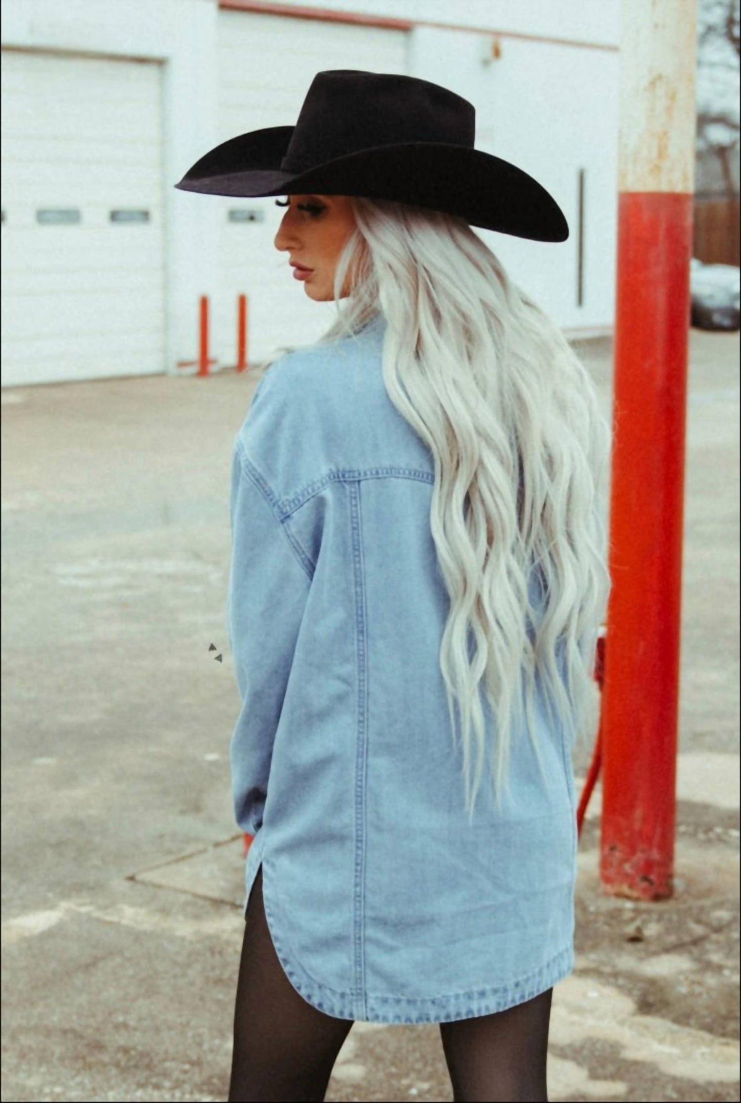2Flyco - Homesteader Denim Button Up
