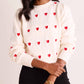&Merci - Heart Knit Sweater