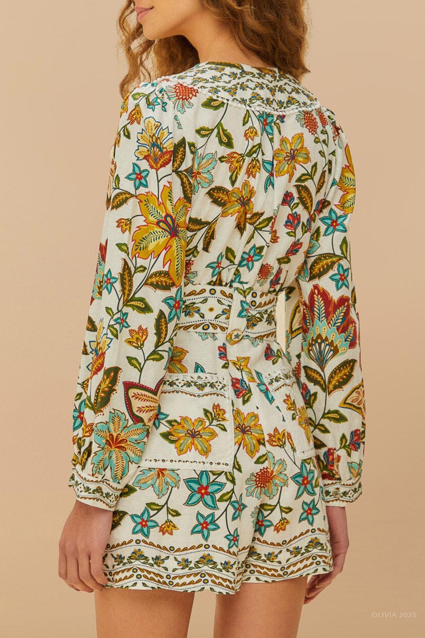 Farm Rio - Botanicals Belted Romper