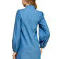 Tcec - Bow Tie Denim Mini Dress