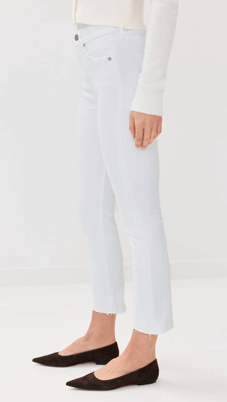 Veronica Beard - Calça Jeans Carly Kick Flare com Bainha Crua