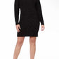 Black Tape - Women's Turtleneck Sweaterdress