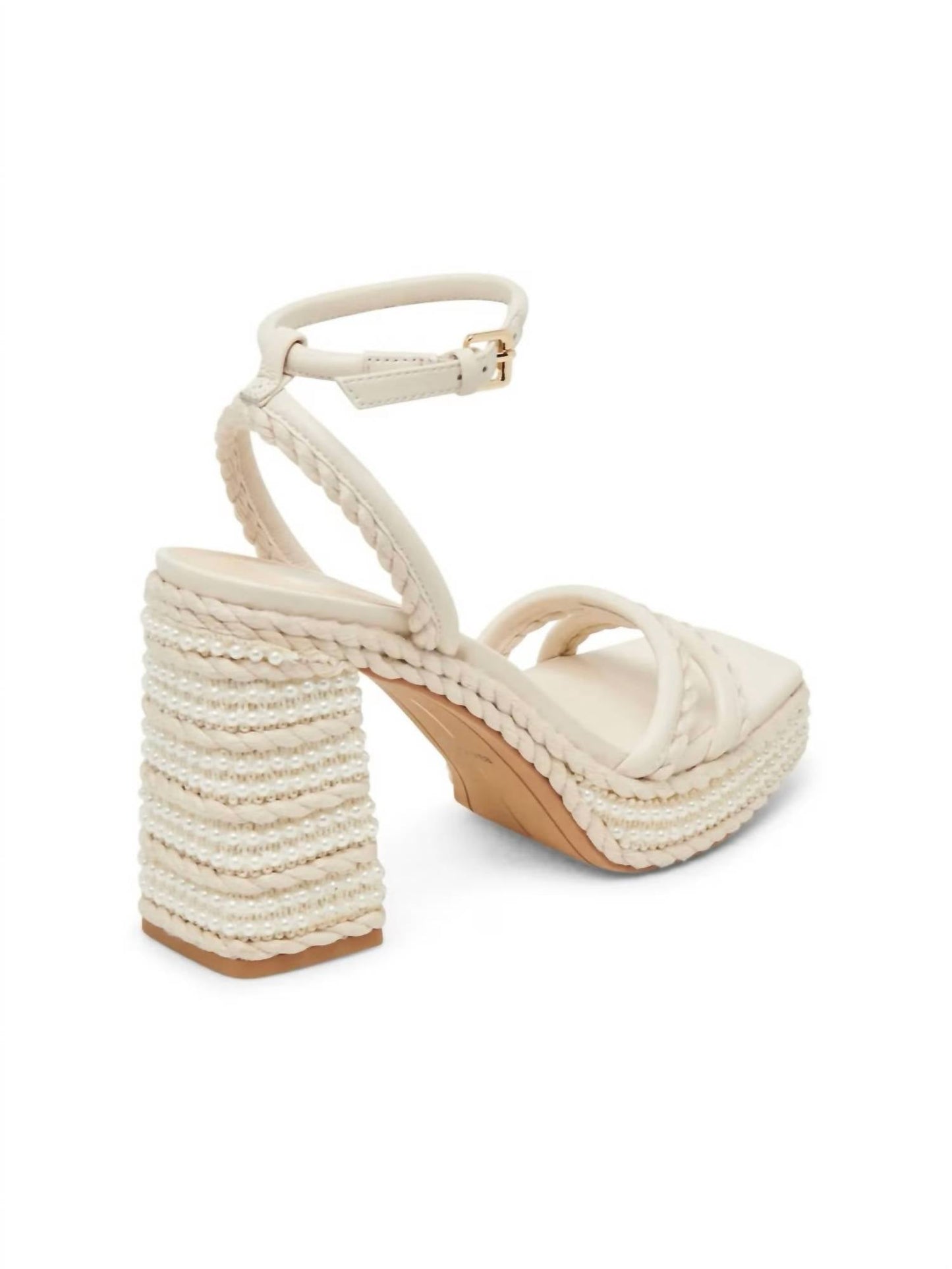 Dolce Vita - Women's Leather Agnes Pearl Heels