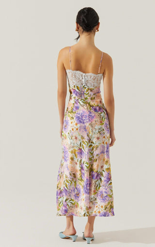 Astr - Ivanna Floral Midi Dress