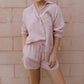 Z Supply - Perfect Mid-high Rise Linen Shorts