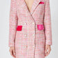 2.7 August Apparel - Premium Tweed Blazer Mini Dress