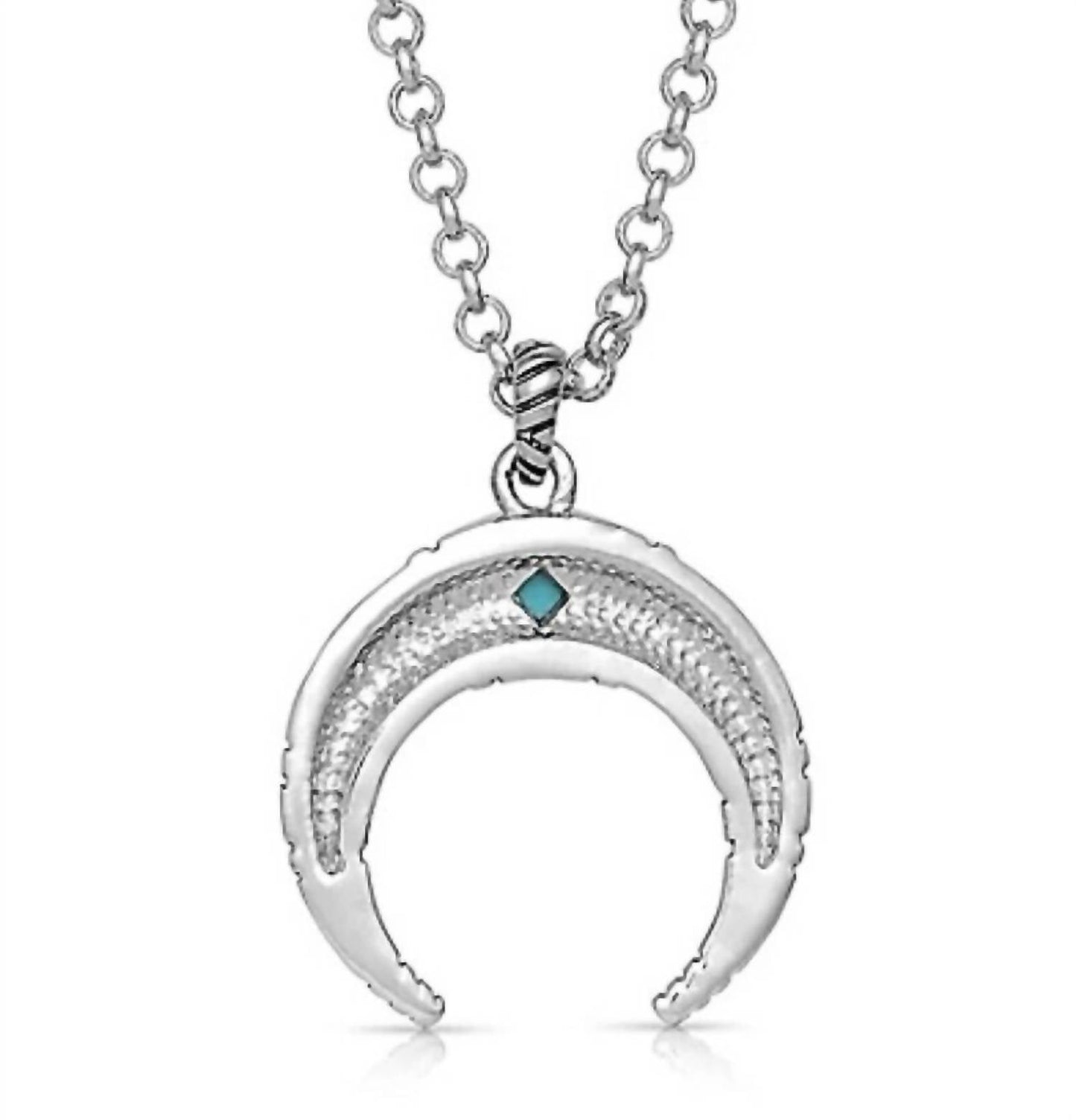 Montana Silversmiths - Women's Eye In The Sky Crescent Necklace