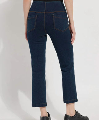 Lysse - Calça Jeans Bootcut Baby Denim com Cano Curto