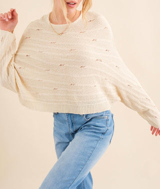 And The Why - Vanilla Latte Sweater