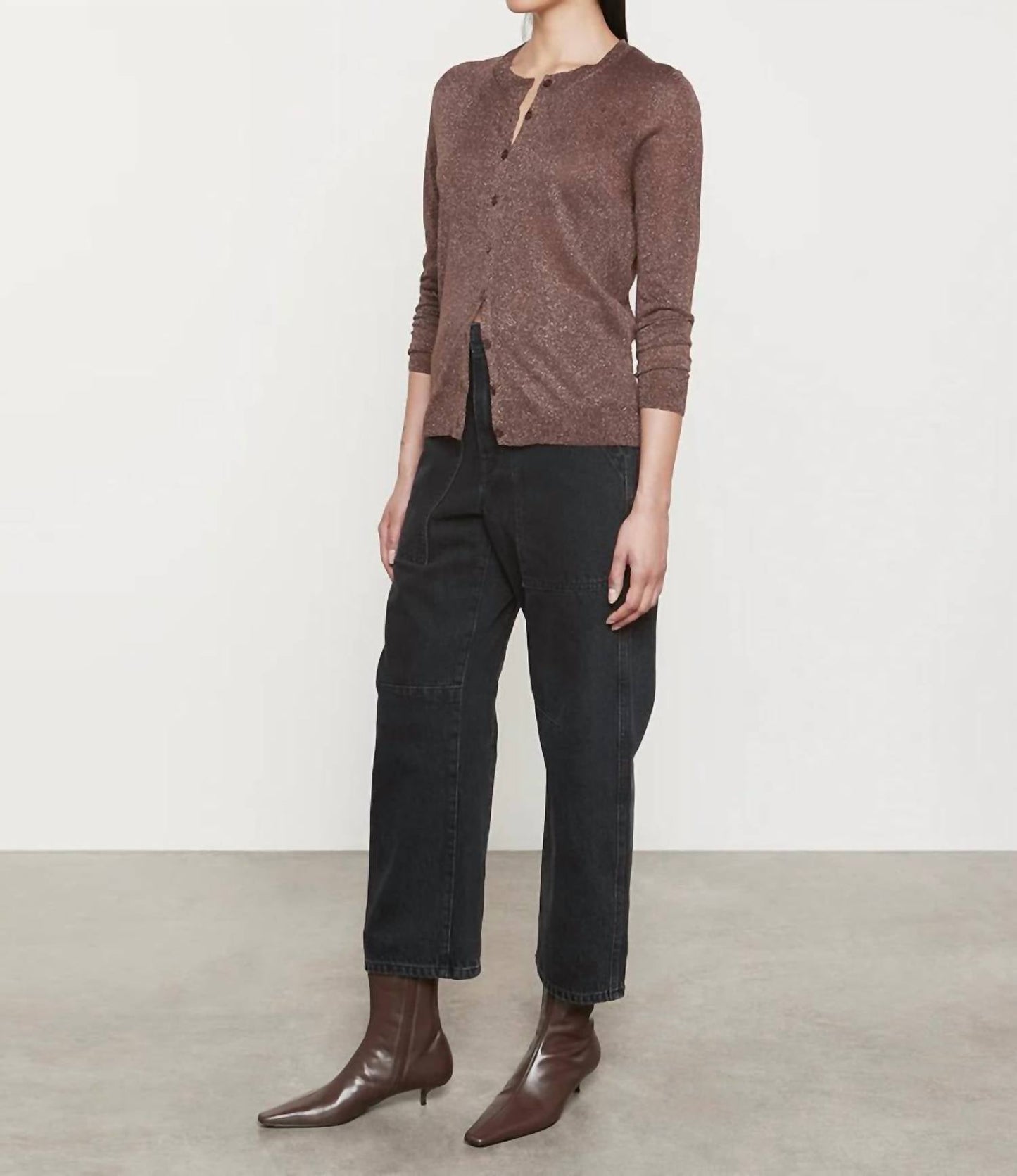 Enza Costa - Lamé Cardigan
