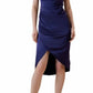 Banana Republic - Cold Shoulder Satin Dress
