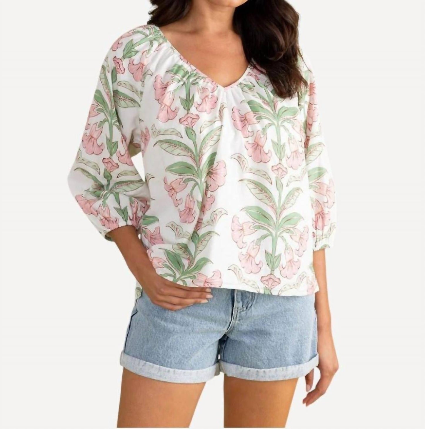 Double A - Beatrice V-neck Top