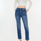 Kancan - High Rise Slim Straight Jeans