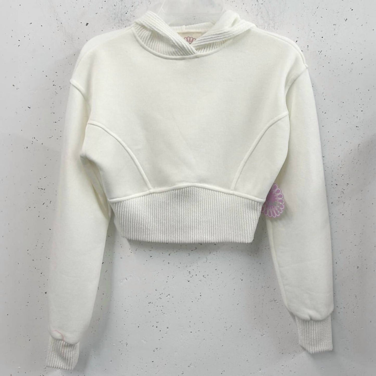 Love Daisy - Crop Hoodie Sweatshirt