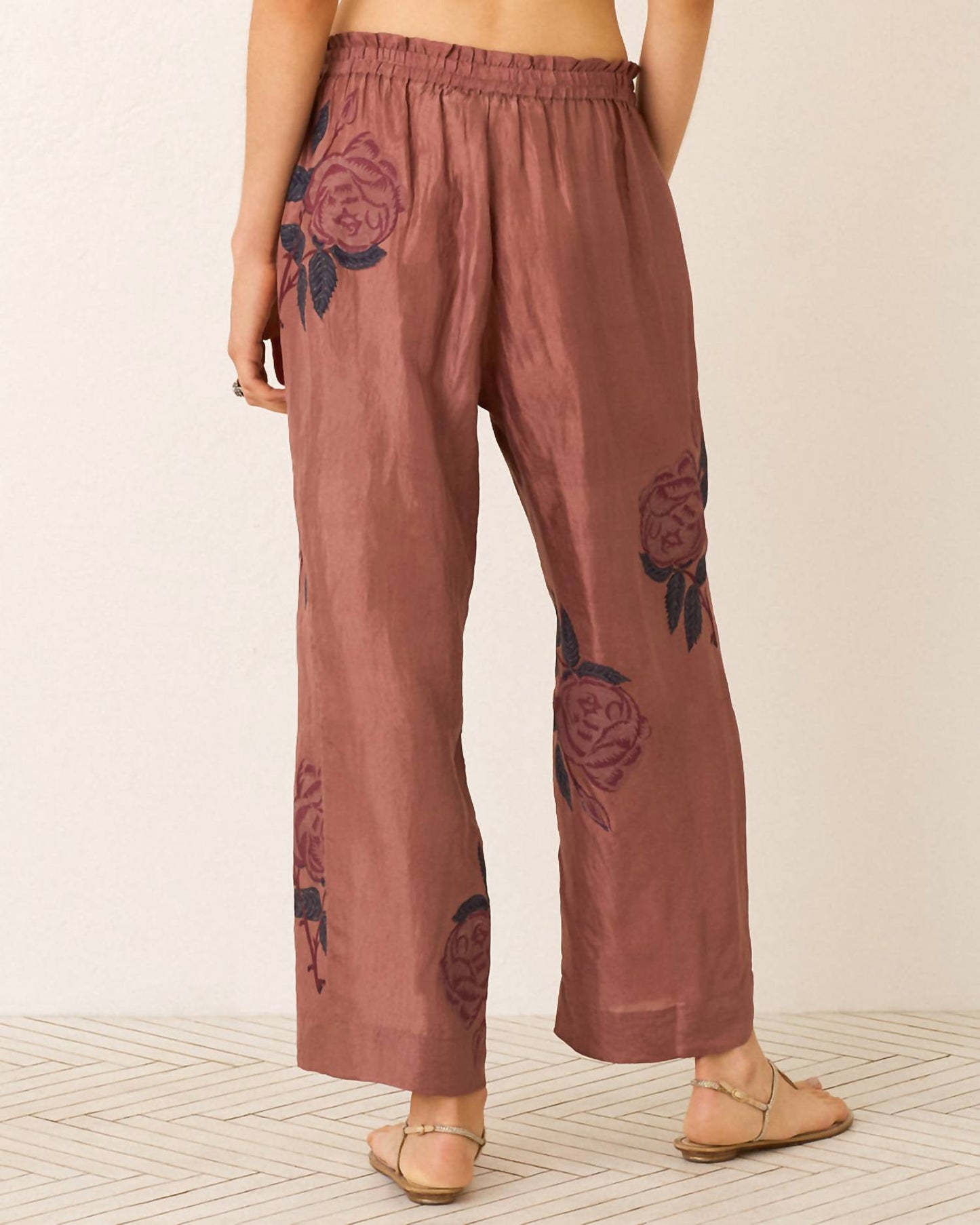 Alix Of Bohemia - Otto Mauvewood Rose Pant