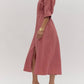 Entro - Collared Midi Dress